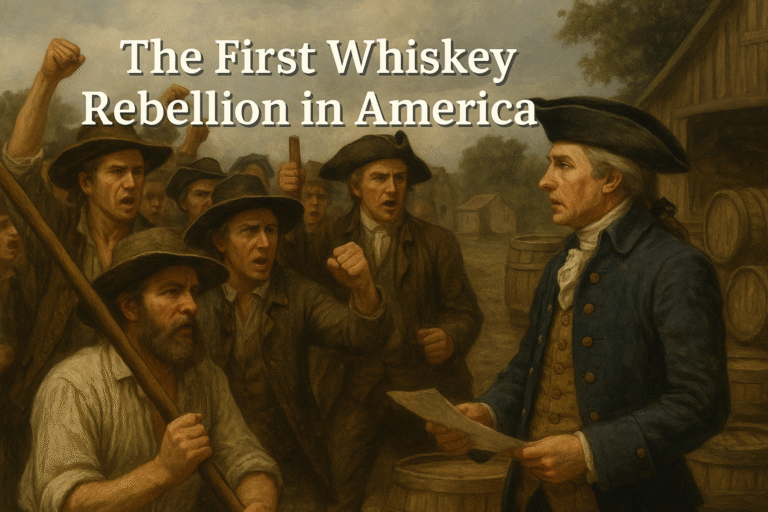 The First Whiskey Rebellion in America