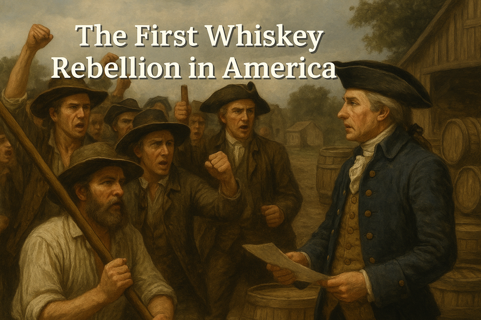 The Whiskey Rebellion of 1791–1794: Hamilton's Excise Tax and ...