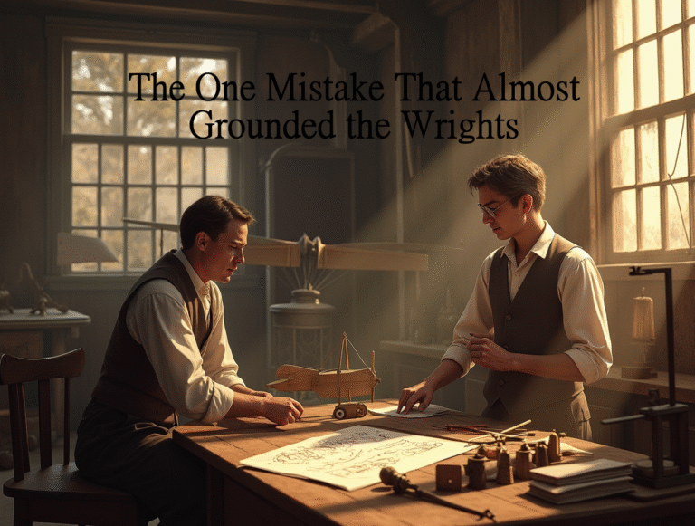 The One Mistake That Almost Grounded the Wrights